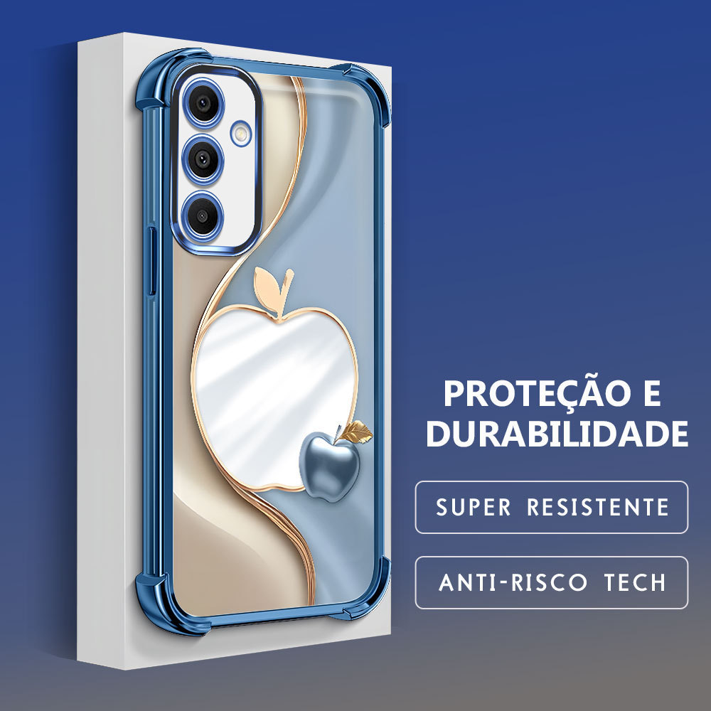 Capinha Para Samsung Galaxy A16 4G 5G Capa Anti Impacto Transparente Macia Proteção Case SJ 1217
