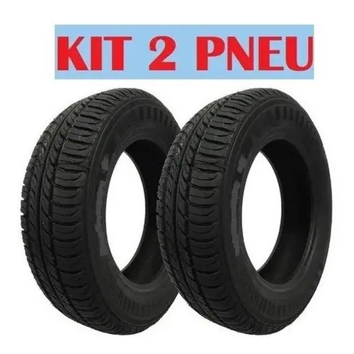 Par Pneu Aro13 175/70/13 Uno Palio Gol Fiorino Corsa Remold