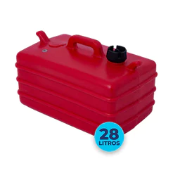 TANQUE 28 LITROS VERMELHO