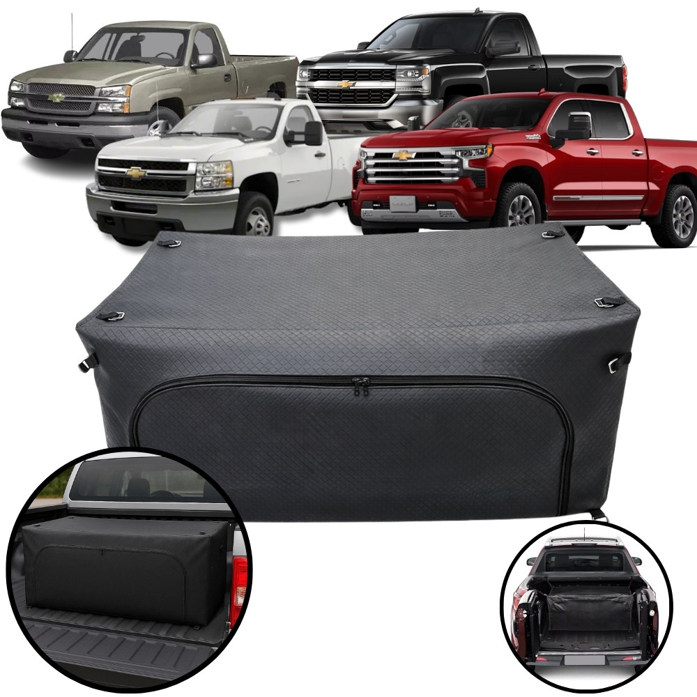 Bolsa Caçamba Tam. M Impermeável 380L GM Chevrolet Silverado Todos
