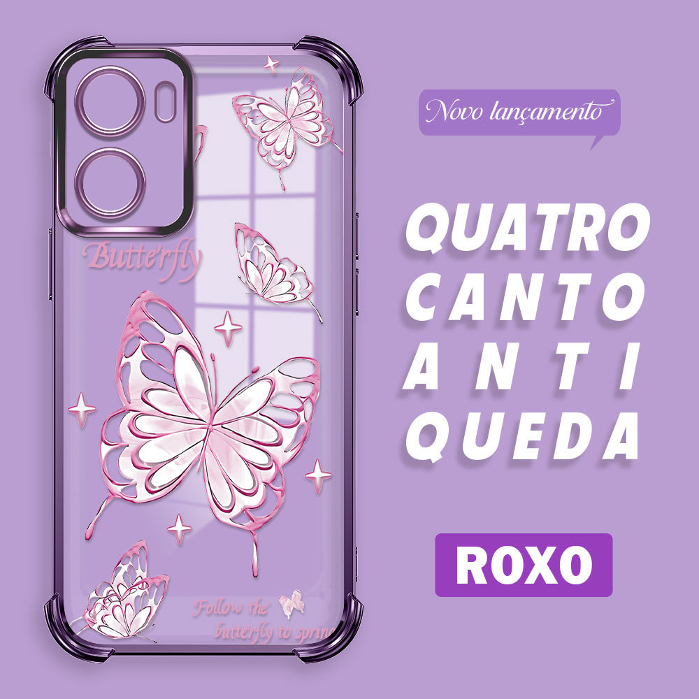 Capinha Para Motorola Moto G05 Capa De Celular Anti Impacto De Case FS0706 em Oferta na Shopee