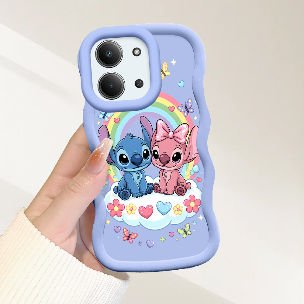 Capinha Fofo Para Xiaomi Redmi 15C 4G Capa De Silicone Macia Estilo Simples Macaron Case 0041