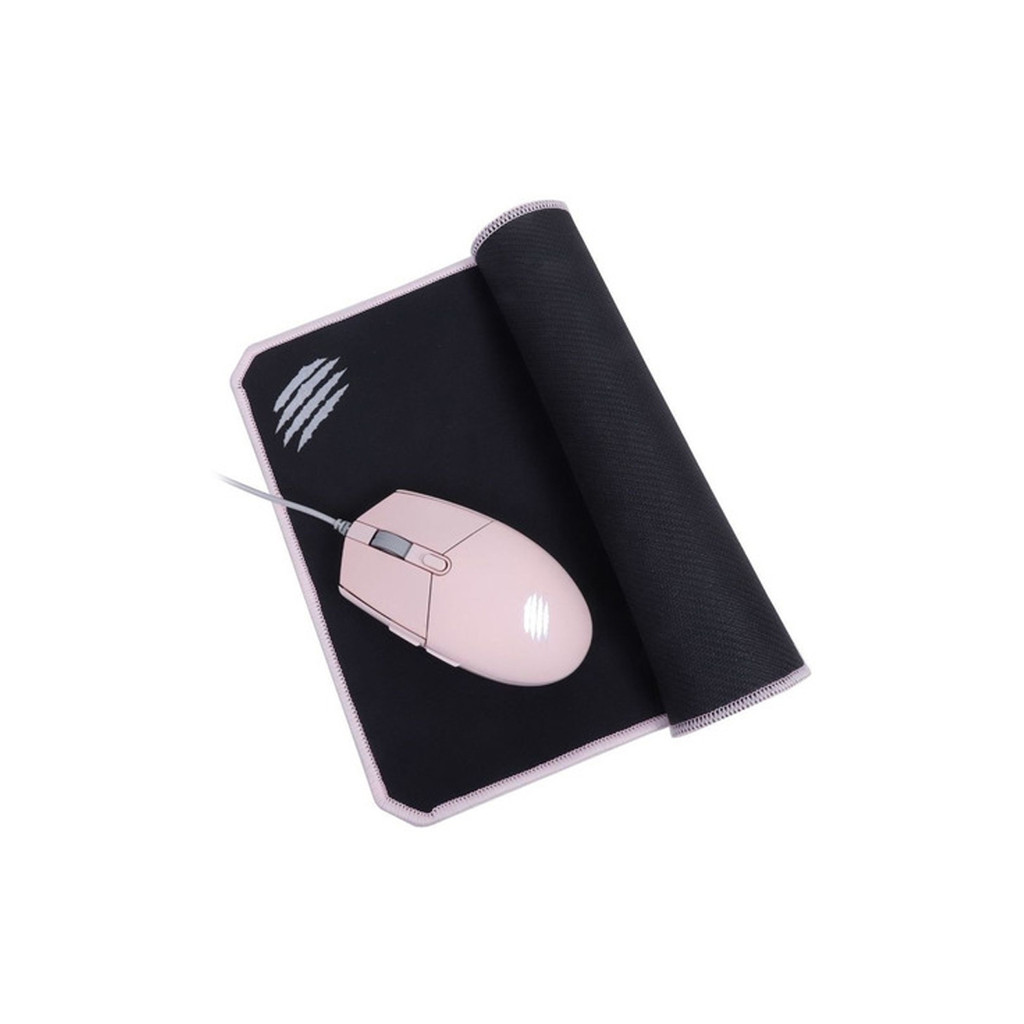 Combo Gamer Mouse 2400 Dpi 6 Botoes Led Branco e Mousepad Speed Emborrachado Arya MC104 Original
