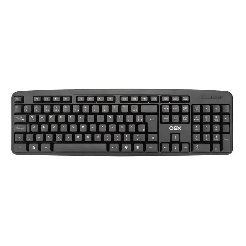 Teclado Básico Computador PC USB Padrão ABNT2 104 Teclas TC10 Original Alta Durabilidade