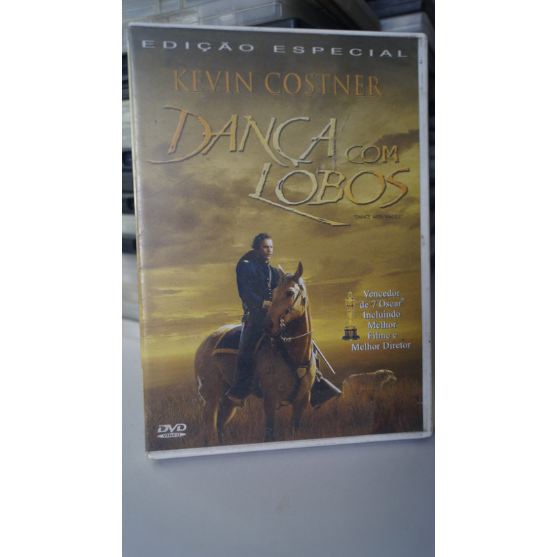 DVD Filme Original - Dança com Lobos (1990)