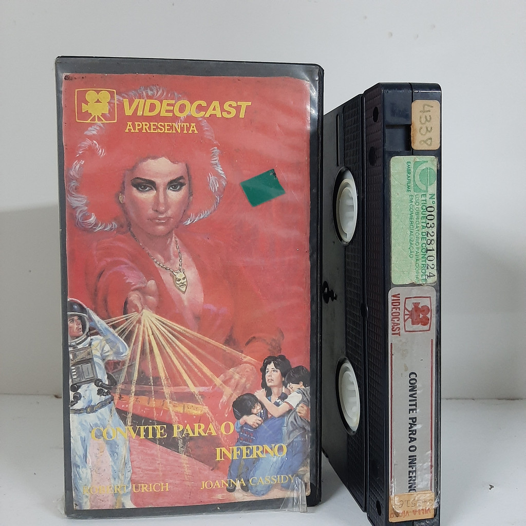VHS - Convite para o Inferno - 1984