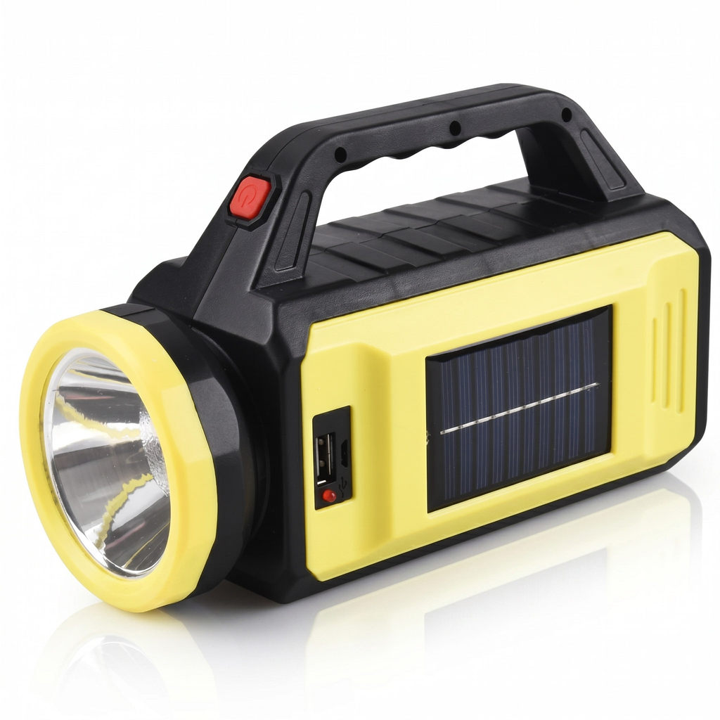 Lanterna Holofote Luminaria Solar 3 em 1 LED 30W Camping Pesca Emergencia Lampiao Recarregavel Unity