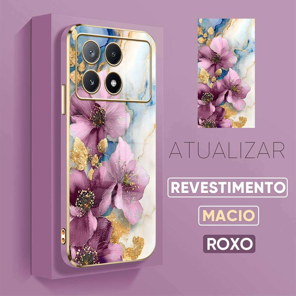 Capinha Para Xiaomi Poco X6 Pro 5G Capa Macia Celular De 2224 DD