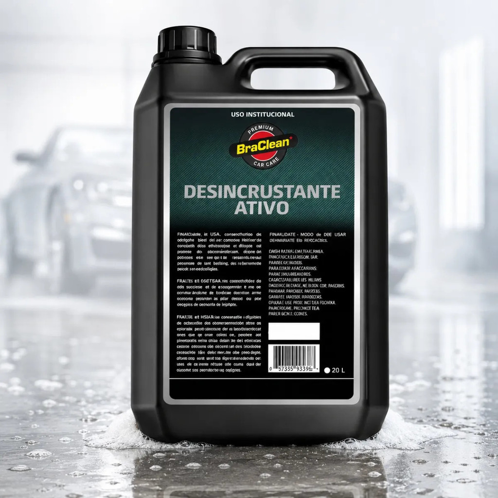 Shampoo Automotivo BraClean 5L Para Oficina Frota Lava Rápido E Agro Uso Veicular Externo Geral