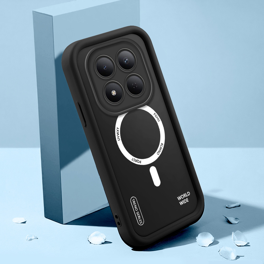 Capinha Para Xiaomi Redmi Note 15 Pro 5G Preta Silicone De Celular Capa TY5585