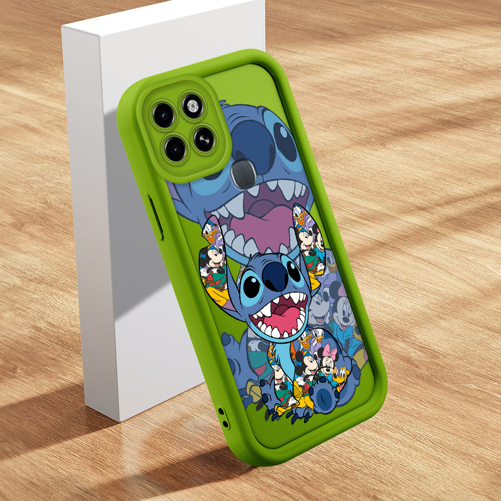 Capa De Celular Anti Choque Para Infinix Smart 6 X6511B Capinha Macia Silicone Stitch TY 2356