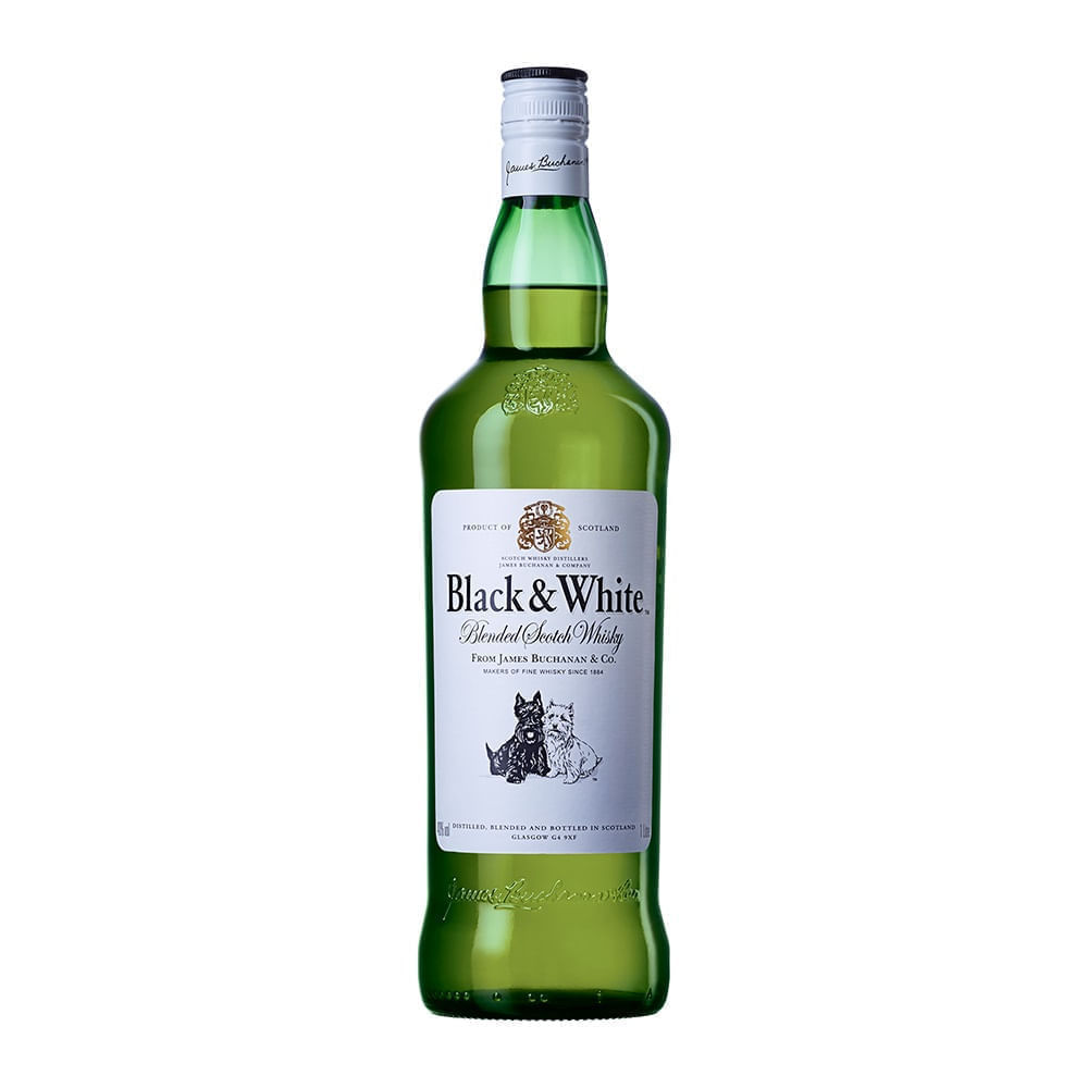 Whisky Black & White - 1L