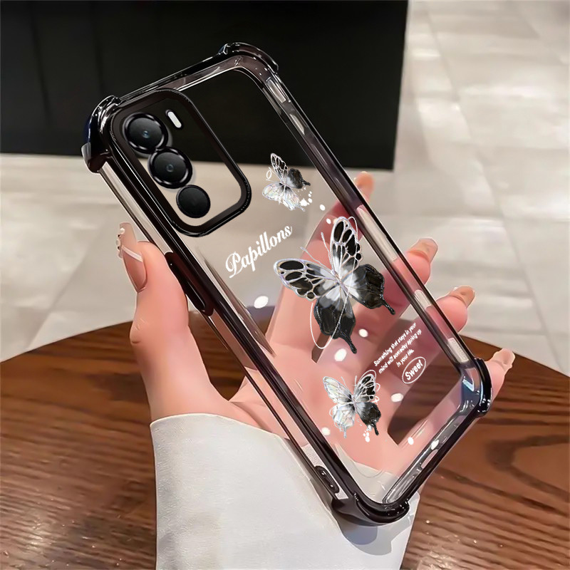 Capa Para Realme C71 C73 C75 4G C75 5G Capa Transparente silicone Case Protetora Capas