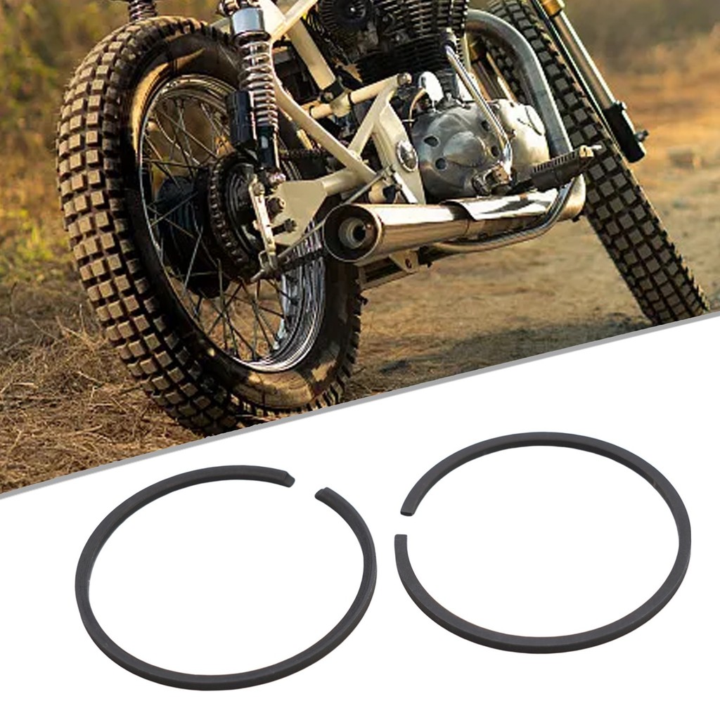 [HOT] 2 Peças De Anéis De Pistão 80cc 47mm Bicicleta Motorizadas-SULO