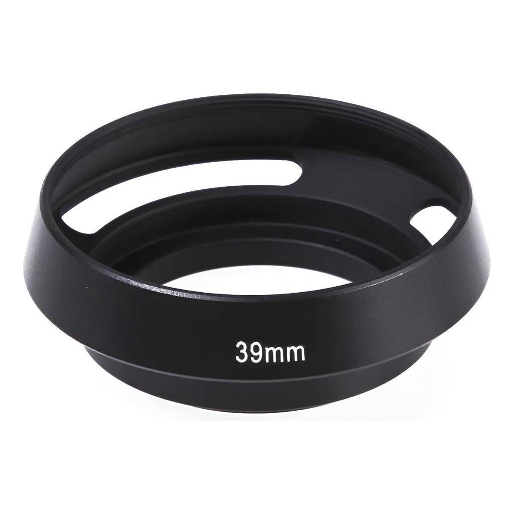 Parasol Rosca 39mm Metálico Alumínio Para Lente Fotográfica