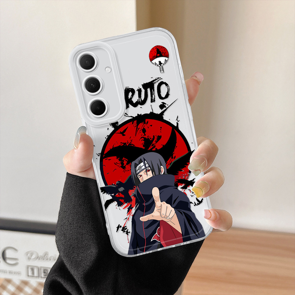 Capinha Naruto Para Samsung Galaxy A35 5G Capa De Celular Macio Simples Transparente Case 0218 TSY