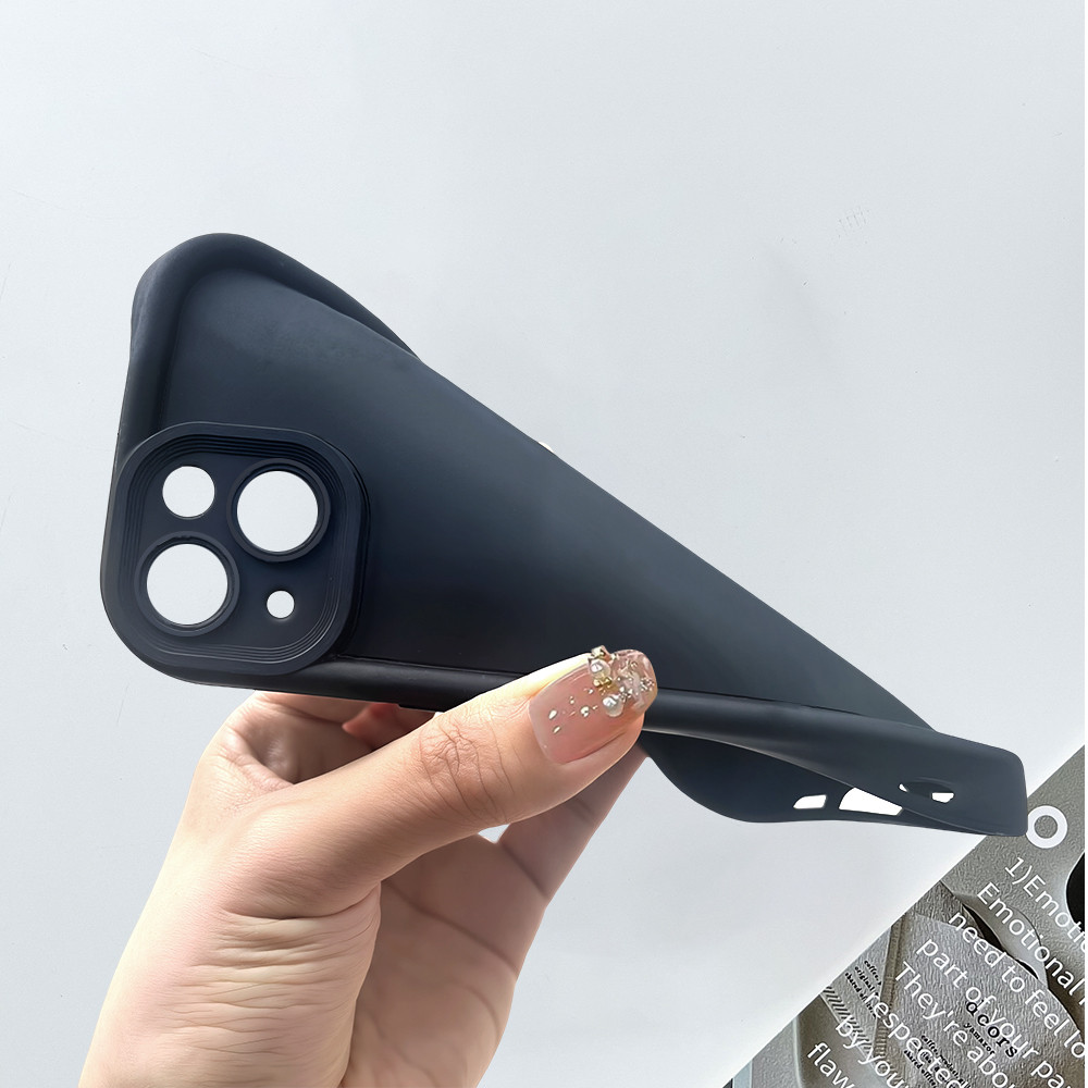 Capinha Para Xiaomi Redmi Note 14 Pro Poco X7 5G Capa De Celular Macio Silicone Preta Proteção Case BTY 5000