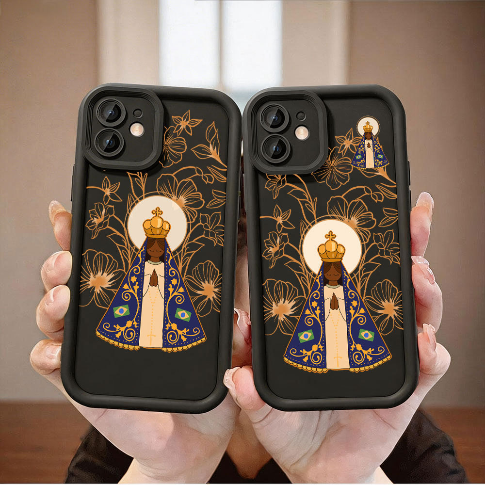 Capinha Para Samsung A16 A15 A14 A13 A12 A11 A07 A06 A05 A04 A03 A10 A10S 4G 5G Capa de Silicone Macia Preta DA283