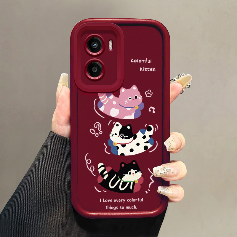 Capa Para Motorola Moto G05 E15 Capa silicone Case Protetora Capinha Capas