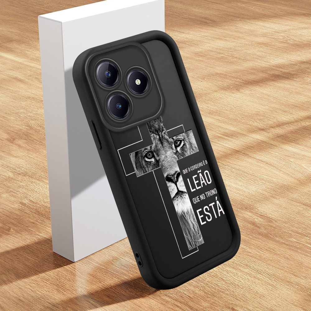 Capa Silicone À Prova De Choque Para Realme C61 C63 Softcase TY7663