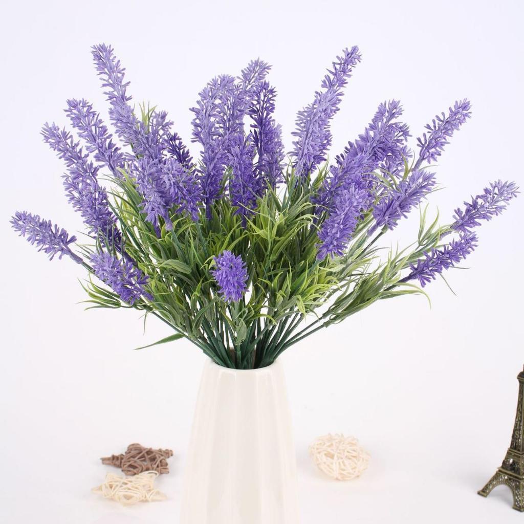 Kit 10 Ramos Flores Lavanda Para Arranjos Artificiais Buquê Decoração Vendido(s) - Variação:
