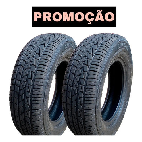 Kit 2 Pneus Ramoldado Aro 14 175/70/13 Pneus Par