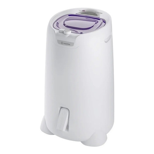 Centrífuga De Roupas Wanke Sofia Elétrica 15kg Lilás 220v