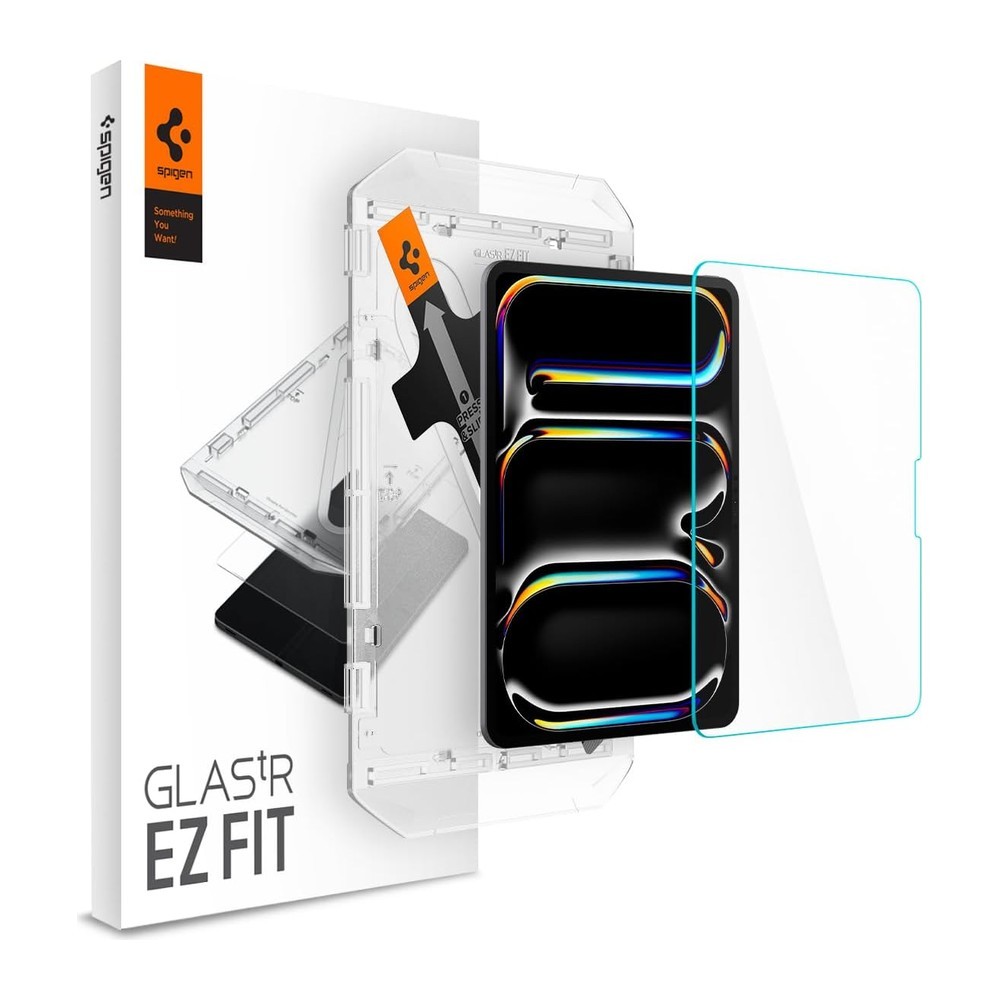 Película Spigen EZ Fit Vidro Temperado para iPad Pro 11 2024