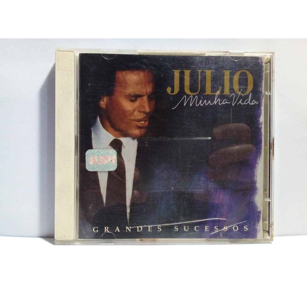 Cd Julio Iglesias - Minha Vida: Grandes Sucessos - 2 Cds