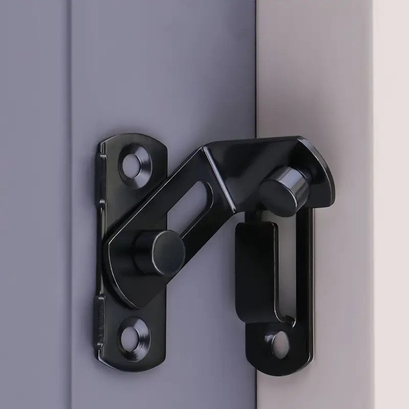 Trava De Aço Inoxidável Trava De Porta Deslizante Anti-roubo Fechadura De Porta Com Ferrolho De Ângulo Reto De 90 ° Vend