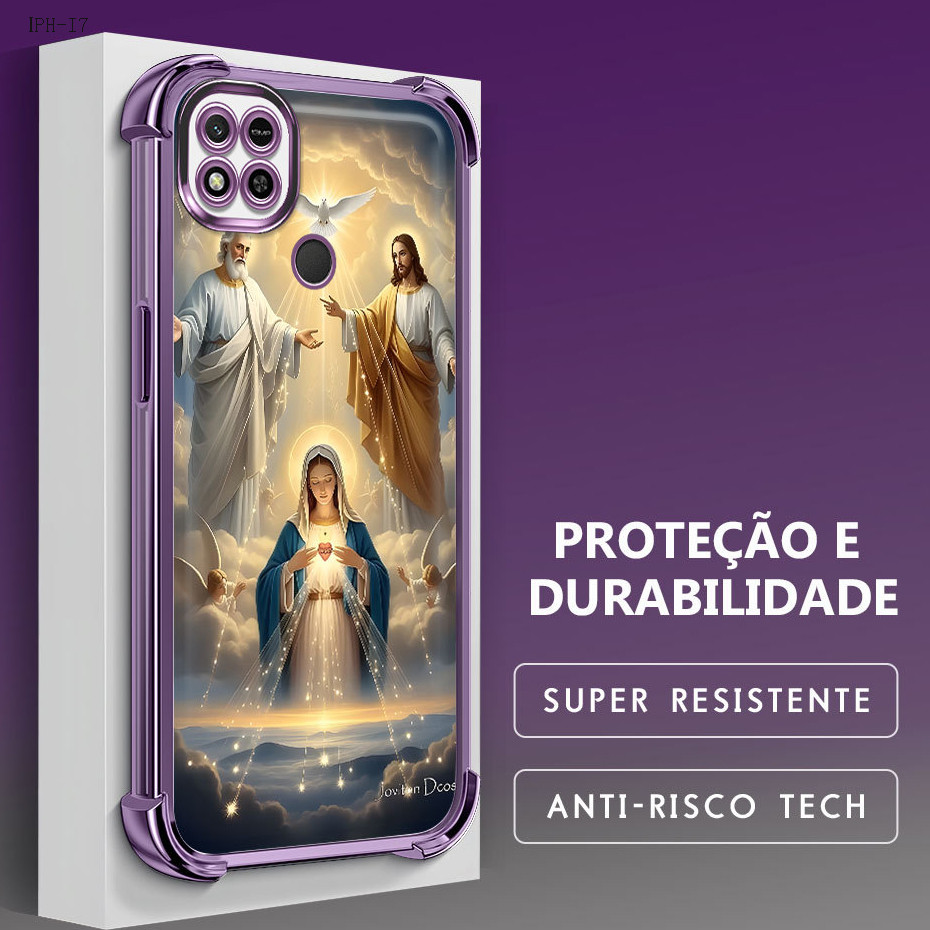 Capa Anti Impacto Luxo Para iPhone 17 17E 16 16E 15 14 13 12 11 XR 7 8 SE Pro Max Plus Capas Transparente 0978FS