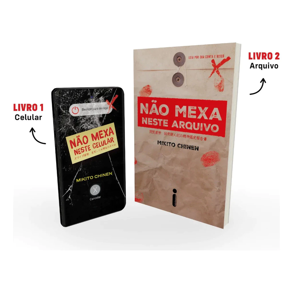 Série Não Mexa: Não mexa neste celular + Não mexa neste arquivo por Mikito Chinen, Intrínseca