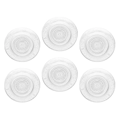 Jogo de Pratos de Sobremesa Turim em Vidro 17,5cm - Hauskraft