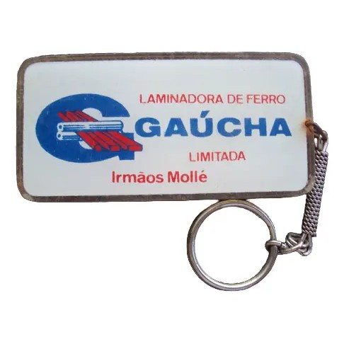 Chaveiro Antigo - Laminadora De Ferro Gaucha  - Ak4