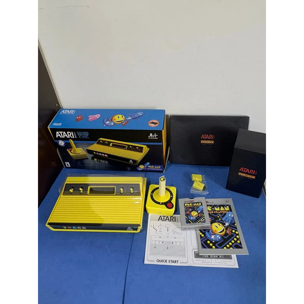console atari 2600 + cib pac man edição