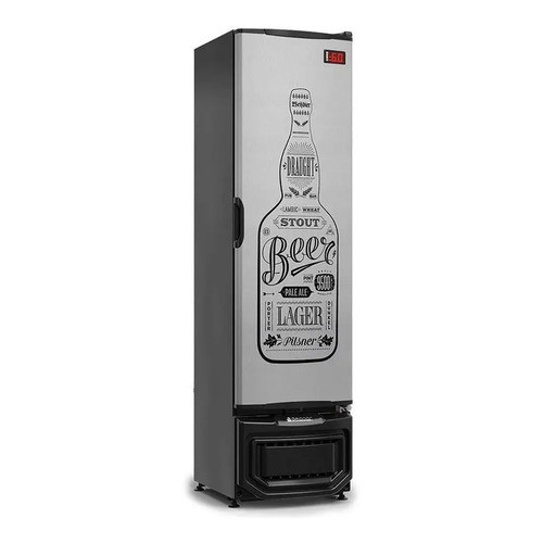 Cervejeira Grb-23e Gw Tipo Inox Frost Free 230 L Gelopar