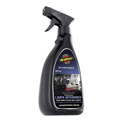 Limpa Interiores 500ml Painel Portas Plásticos Estofados Bancos Sofás Vinil Superfícies Automotivo