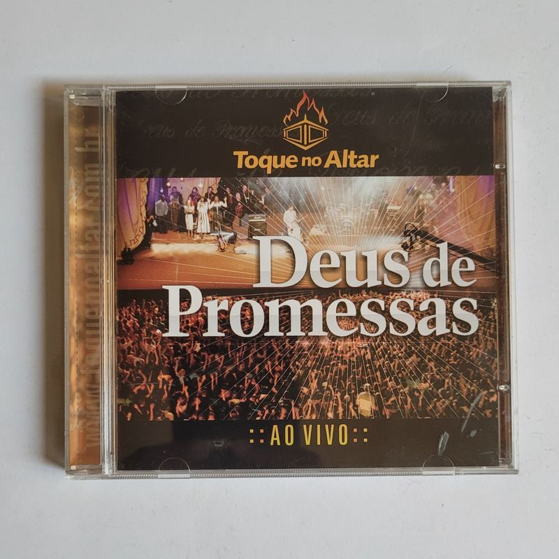 CD TOQUE NO ALTAR - DEUS DE PROMESSAS - LACRADO