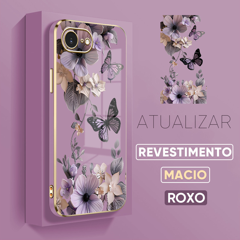 Capinha Para iPhone 17E 16E Capa Macia Celular De 1611 DD