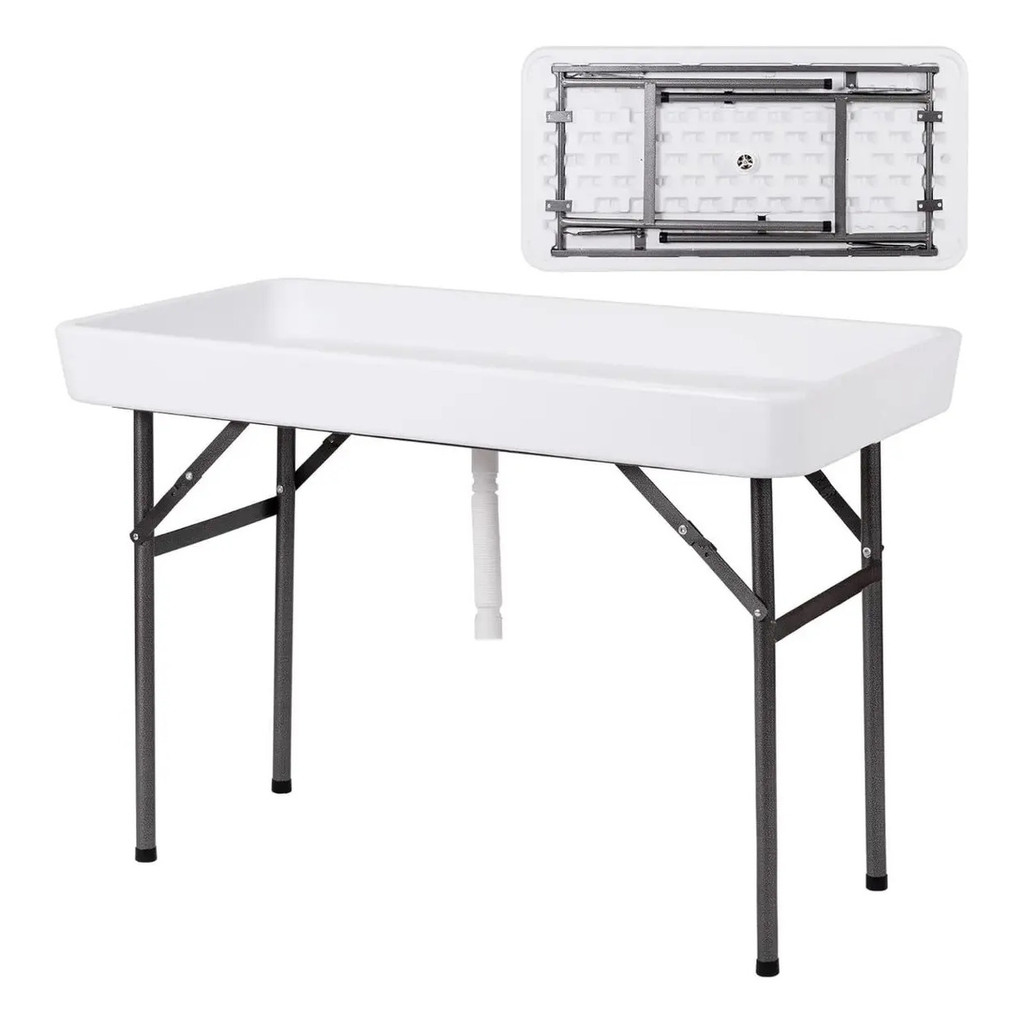 Imagem MESA PORTÁTIL CAMPING COM ESCOAMENTO - IWCAM003 Importway IWCAM003