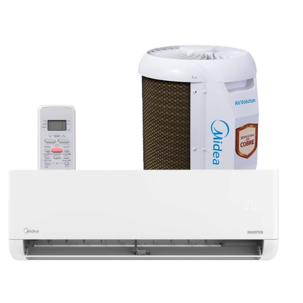 Ar Condicionado Split Inverter Midea Lite 9000 BTUs Frio 220V 38TBVCA09M5
