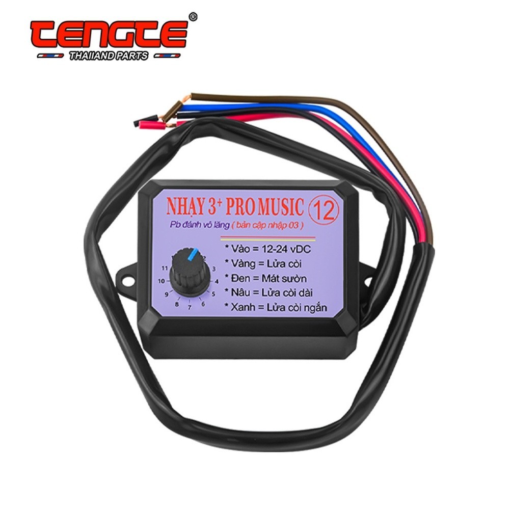 [CEBE] Motocicleta Ajustável De 12 Tons Para Controlador De Buzina ABS Material Preto Bicicleta