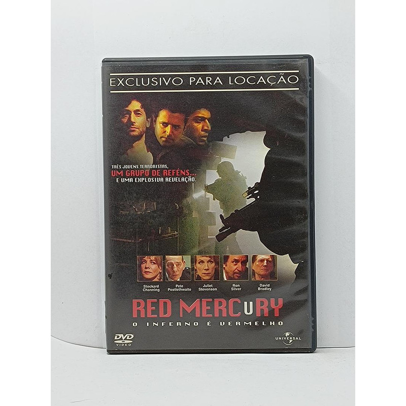 Dvd Red Mercury: O Inferno é Vermelho
