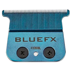 Lâmina Máquina Acabamento Azul Cromado Hipoalergênica Contornos Impecáveis BabylissPRO FX707BL