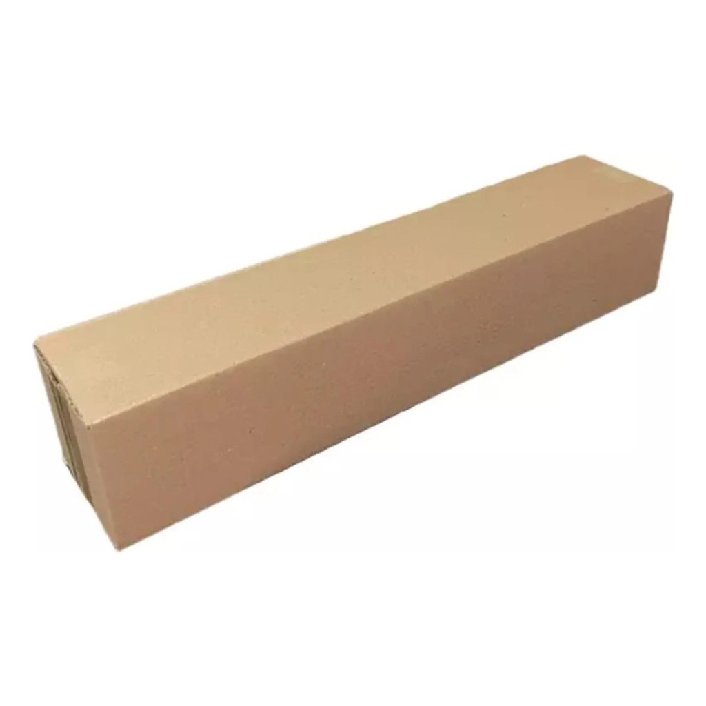 50 Caixas Papelão Tipo Tubo Comprida Mercado Envios 12x09x45