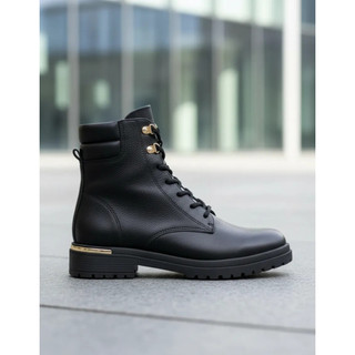 Bota Feminina Coturno Confortável Tratorada Leve Elegante Casual Original