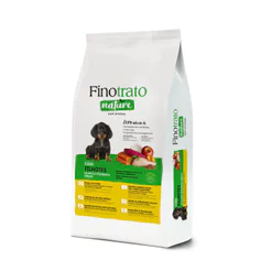Ração Finotrato Nature Cães Filhotes Raças Pequenas e Médias Sabor Frango 10,1kg