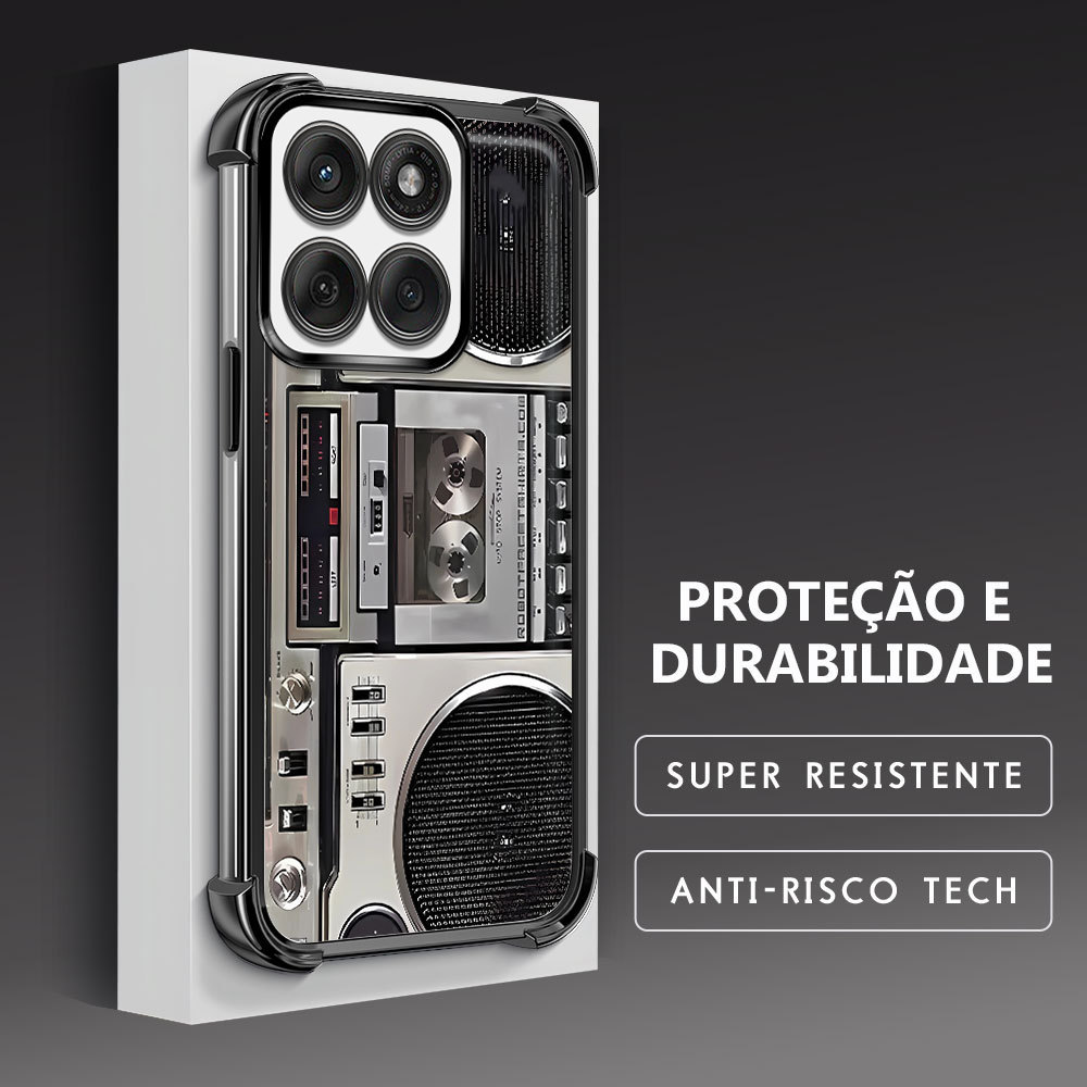 Capinha Para Motorola Moto Edge 60 Fusion 60 5G Capa De Celular Anti Impacto De Case FS0905