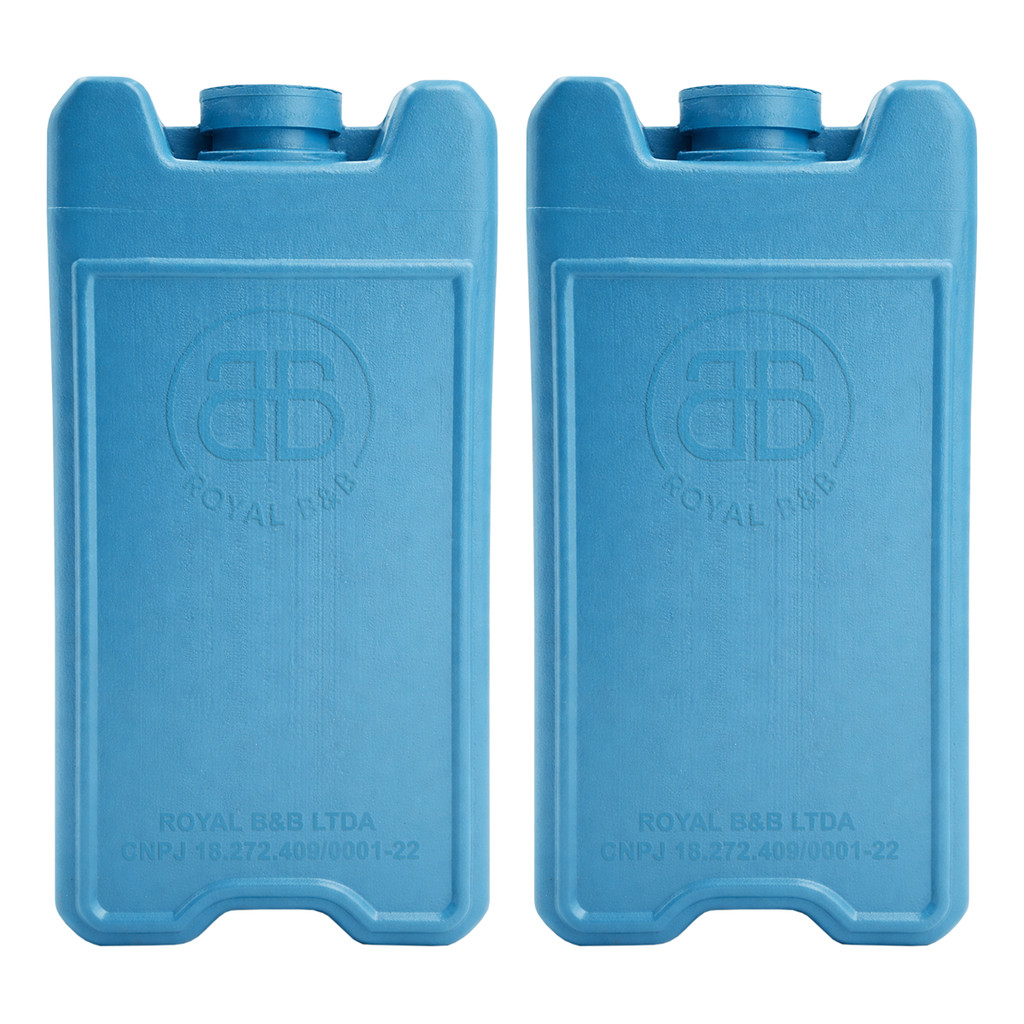 Kit 2 Gelo Placa Gel Artificial 200ml Bolsa Térmica Reutilizável Cooler Viagem Praia Camping