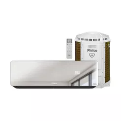 Ar Condicionado Split Inverter Philco PAC9QG Espelhado 9000 BTUs Quente e Frio 220V